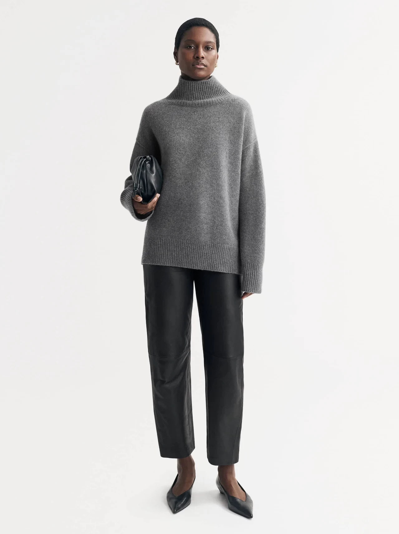 BOYFRIEND TURTLENECK GREY