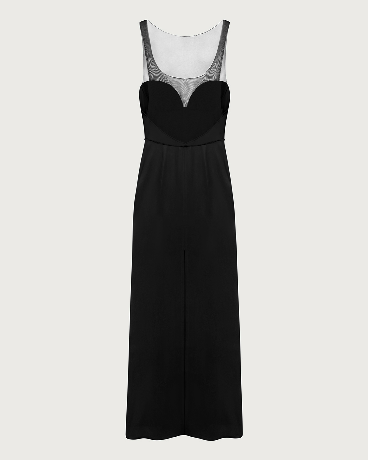 SEASHELL DRESS IN BLACK